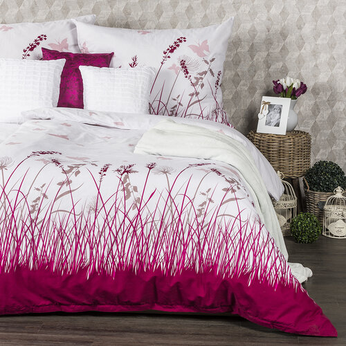 4Home Bavlnené obliečky Motýlia lúka, 140 x 200 cm, 70 x 90 cm