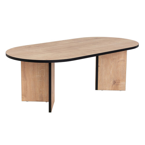 Sable Sapphire Oak Black dohányzóasztal