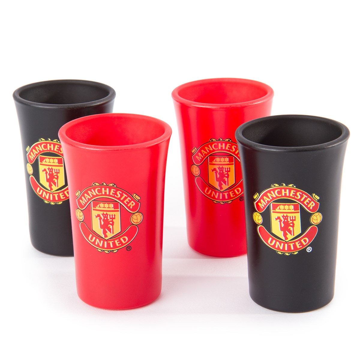 FC Manchester United Set 4 poldecákov, Colored