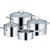 Kela Kochgeschirrset CAILIN, Edelstahl, 7 Teile