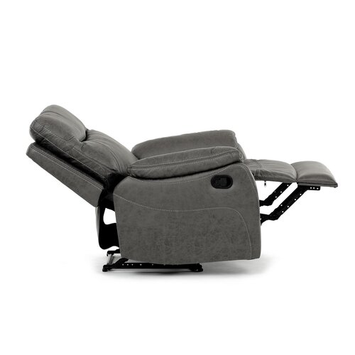 Polohovacie kreslo 4092 GREY3, vintage, sivá