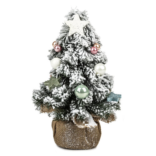 Orbio karácsonyfa, szürke, 30 cm
