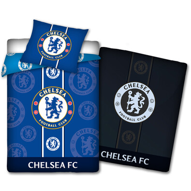 Bavlněné povlečení Chelsea FC, 140 x 200 cm, 70 x 80 cm
