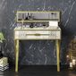 Dekorativer Tisch Frida White