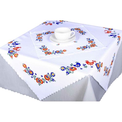 Prt Folklor rdeč, 75 x 75 cm