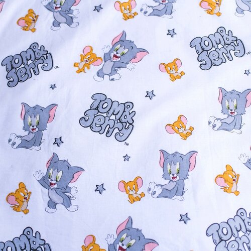 Baumwollbettwäsche für Kinder Tom & Jerry  TJ050, 100 x 135 cm, 40 x 60 cm