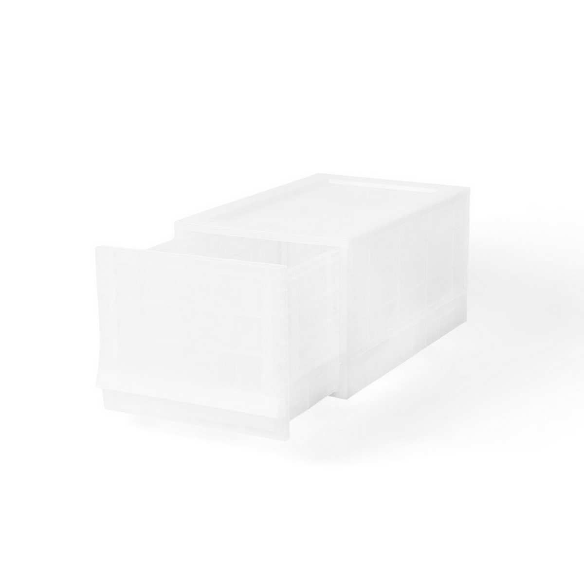 Modułowy pojemnik Wave Junior Mist bez kółek 43,4x 27,2 x 22 cm, wąski - 1 szuflada