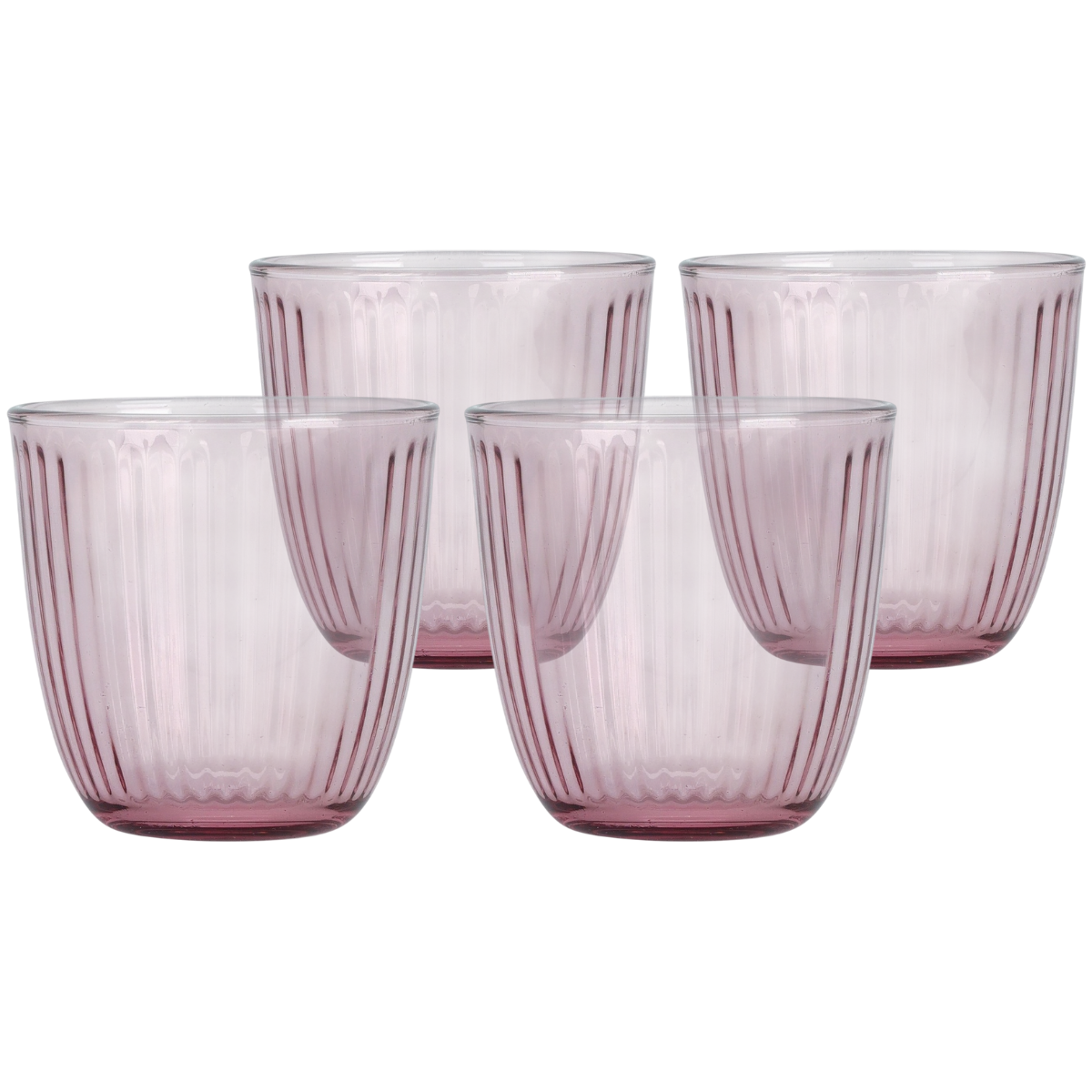 Pink pohárkészlet 295 ml, 6 db