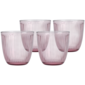 Sada sklenic Pink 295 ml, 6 ks