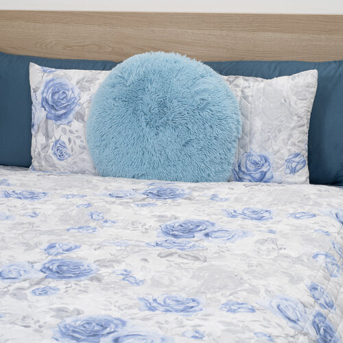 4Home Prekrivalo za posteljo Roses in blue, 220 x240 cm + 2x 40 x 40 cm