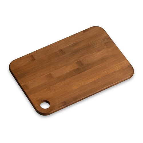 Kesper 59320 Schneidebrett Bambus dunkel, 28 x 18,5 x 1 cm