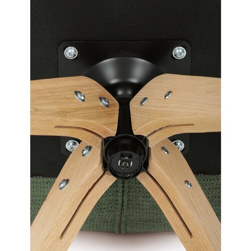 Scaun de sufragerie DCH-C2148 GRN2 cu materialimpermeabil