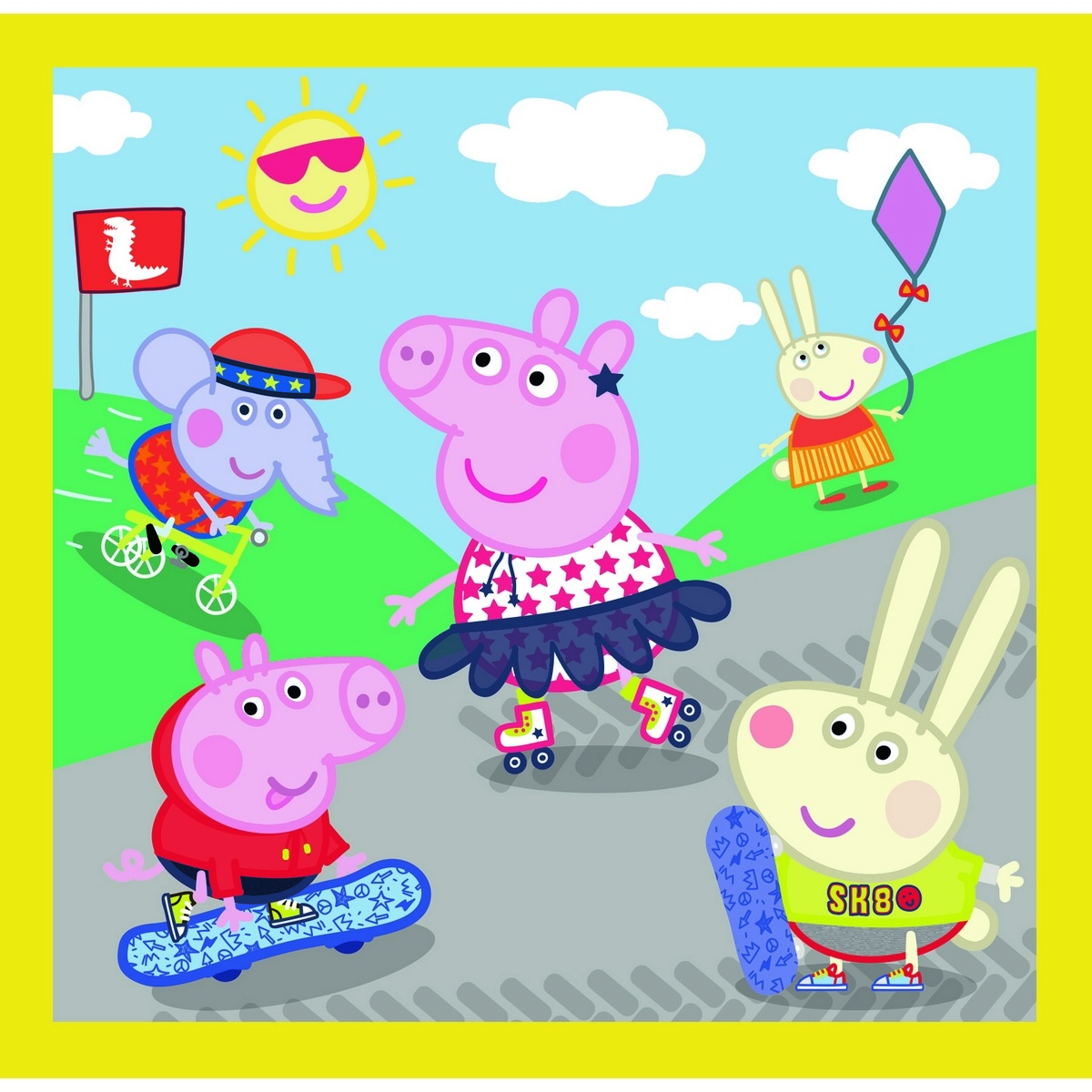 Obrázok TREFL Puzzle Prasátko Peppa 3v1 (20,36,50 dílků) 