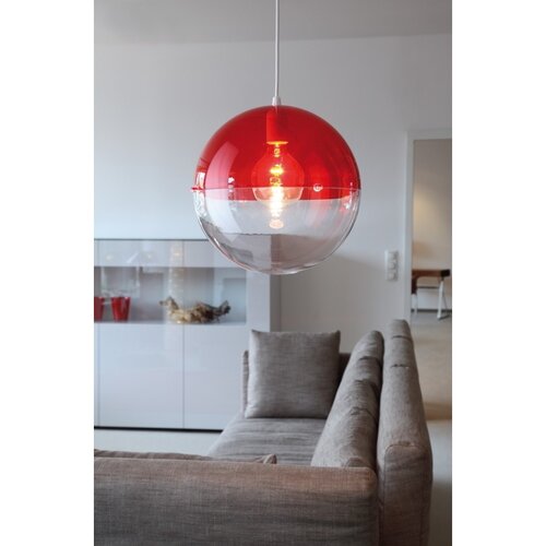Koziol lampa wisząca Orion czerwony