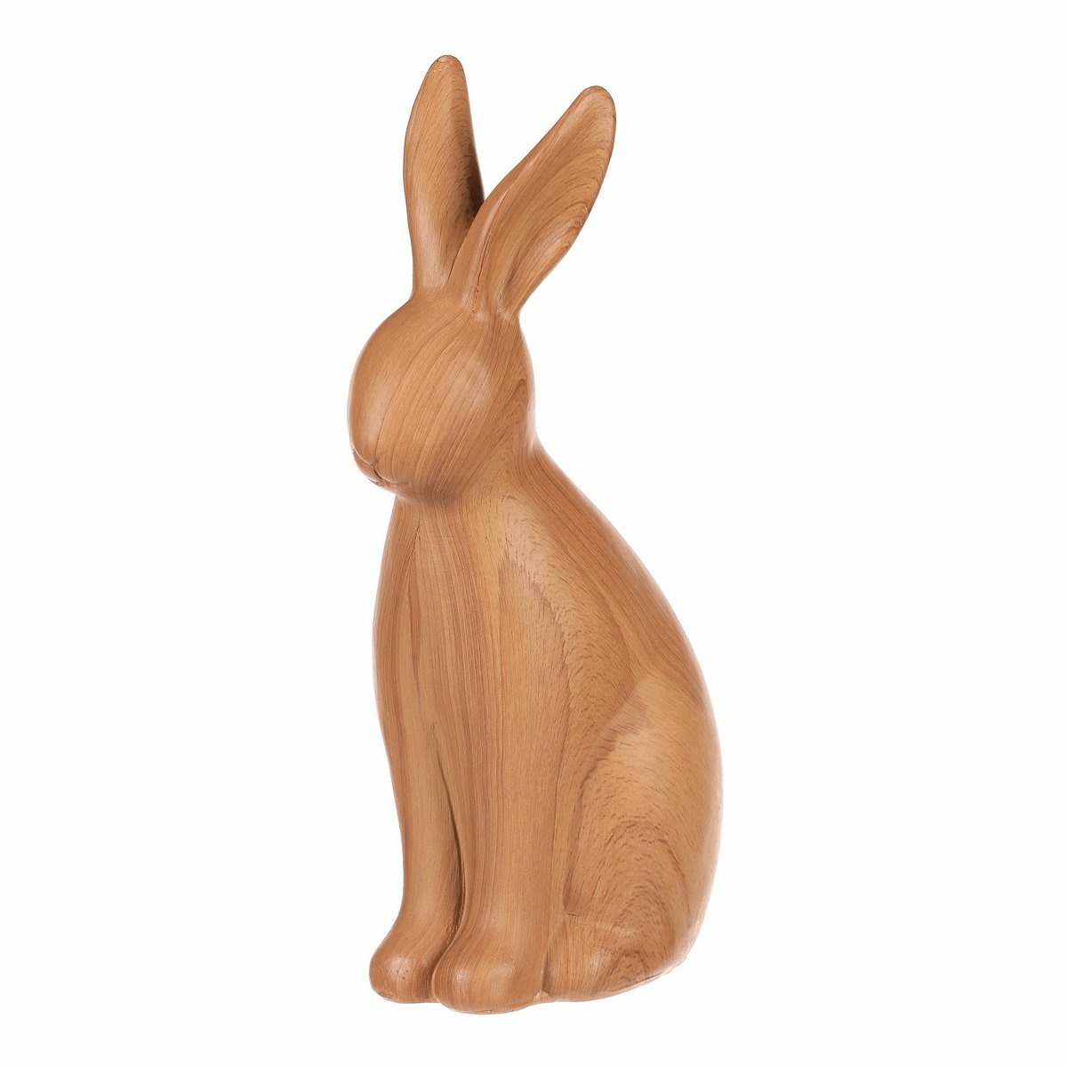 Polirezin dekoráció Nyúl, nagyméretű figura , 12 x7 x 21 cm