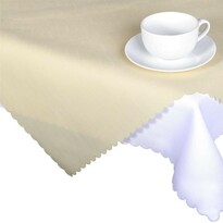 Față de masă din teflon, culoare ecru, 100 x 140 cm Față de masă din teflon, culoare ecru