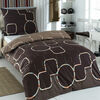 Pościel bawełniana Myra brązowy