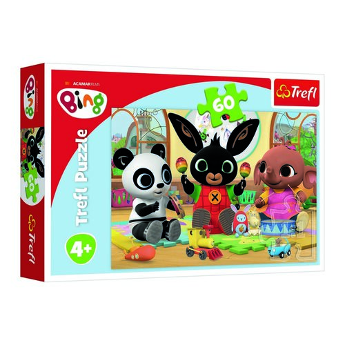 Trefl Puzzle Kaninchen Bing, 60 Teile