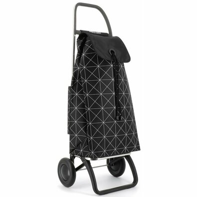 Rolser Bevásárlótáska kerekeken I-Max Star 2 ,fekete-fehér