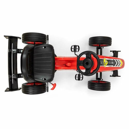 Milly Mally Quadricycle gokart rakéta, piros