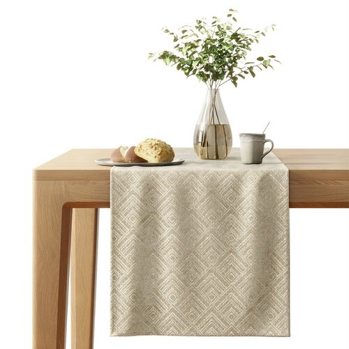 Restilo Traversă masă Caspe crem, 40 x 140 cm