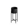 Suport metalic pentru flori GED-026, Mono negru
