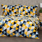 4Home Bettwäsche Mikroflanell Scandi triangle, 140 x 220 cm, 70 x 90 cm