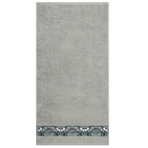 Tulip törölköző szürke, 50 x 100 cm