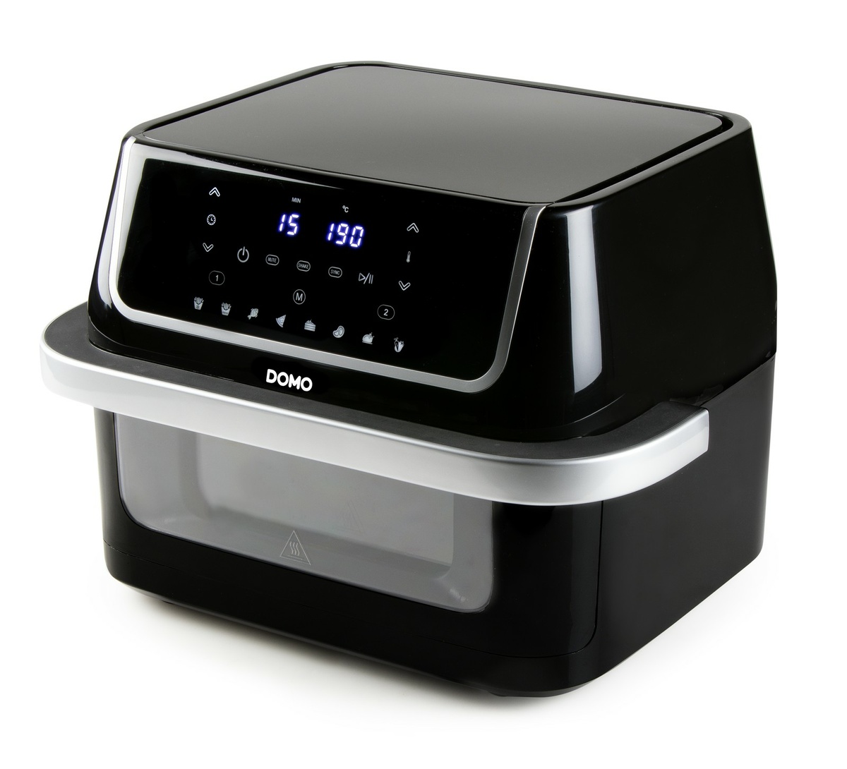 DOMO DO544FR horkovzdušná rodinná fritéza s průzorem, 10 l - thumb (1)