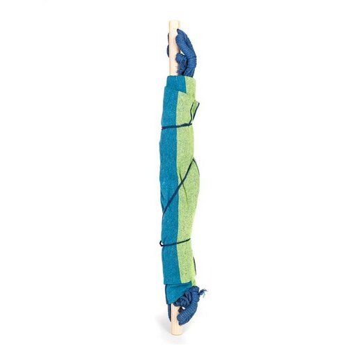 Hamac tip leagăn Happy Green albastru,100 x 100 cm