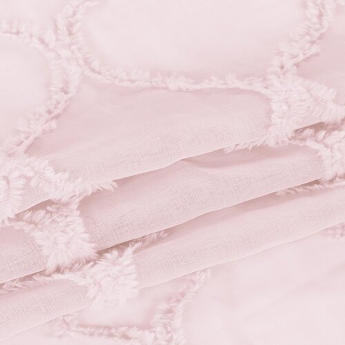 Perdea AmeliaHome Delva Pleat, roz, 140 x 250 cm