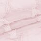 AmeliaHome Záclona Delva Pleat růžová, 140 x 250 cm