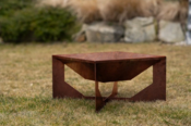 Vento Kerti tűzrakóhely 70 x 70 x 30 cm, corten CORGARDEN 1015
