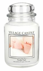 Village Candle Vonná svíčka Pudrová svěžest - Powder fresh, 645 g