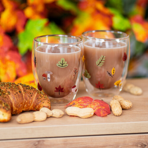 4Home termo steklenice Autumn Hot&Cool 350 ml, 2 kos