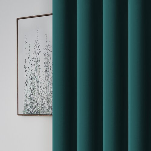 4Home sötétítő függöny Manila petrol, 150 x 250 cm