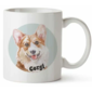 Bohemia Gifts Kerámia bögre - Corgi, 350 ml