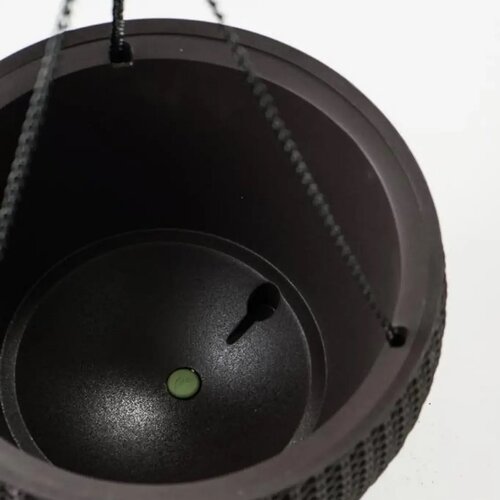 Keter Підвісний горщик для квітів Sphere антрацит, діам. 35 см