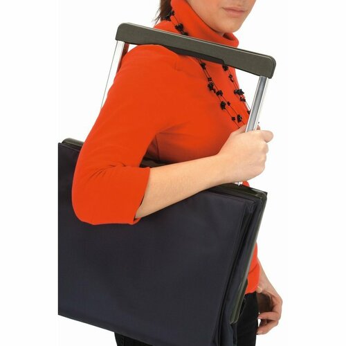 Rolser Nakupovalna torba na kolesih Plegamatic Original MF, črna