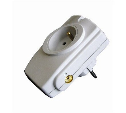 Solight ogranicznik przepięć do kontaktu biały,