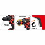 Yato YT-82782 Aku vrtačka Mabuchi 18V LI-ION, 440-1650 ot/min