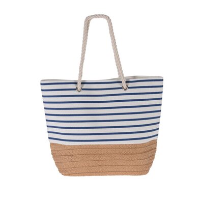 Stripes strandtáska 47 x 37 cm