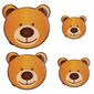 Cutie gustări pentru copii Bear 4 buc , 200 ml, 300 ml, 500 ml și 750 ml