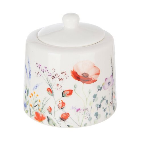 Orion Porcelán cukortartó Mák, átmérő 9,3 cm