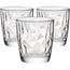 Set de pahare Bormioli Rocco Diamond, 3 piese, 300 ml