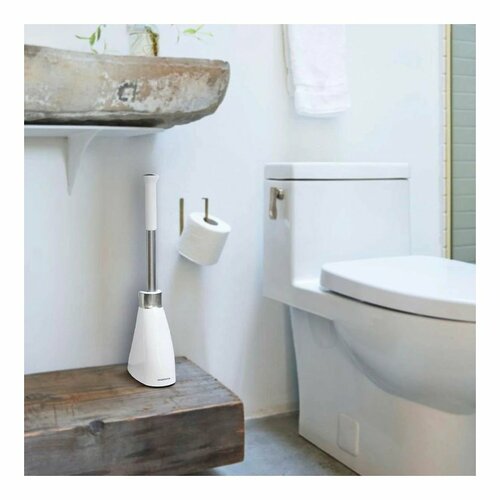 Simplehuman WC krtača, bela