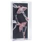 Weihnachtsschmuck-Set Ballerina 15 cm,  2 St., Rosa