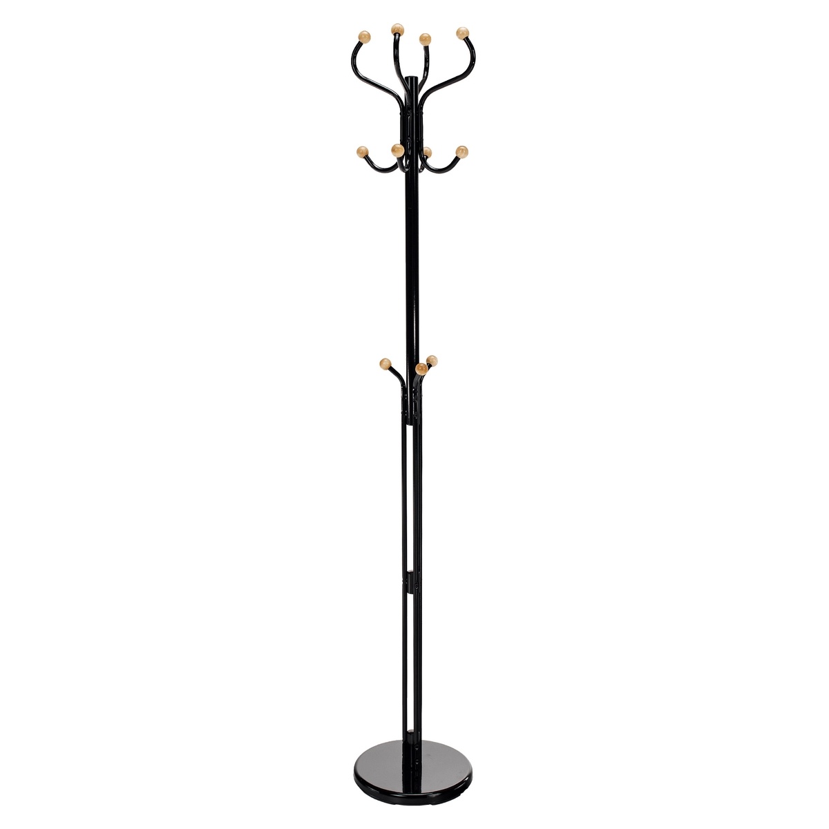 Stojący wieszak na ubrania Vasil połysk, 198 cm