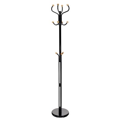 Stojący wieszak na ubrania Vasil połysk, 198 cm