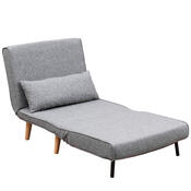 Folde Single Light Grey fotel